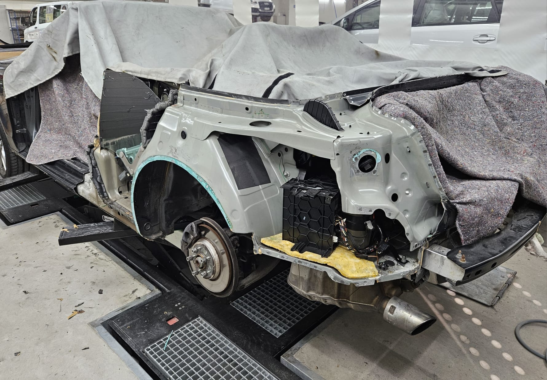 Audi A5 Cabrio Seitenschaden