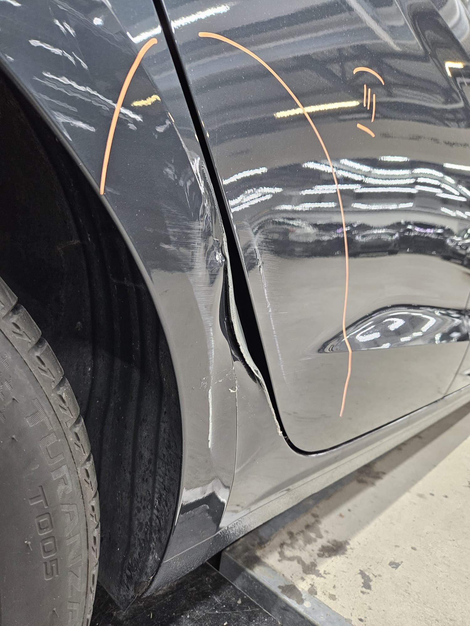 Audi Seitenwand Instandsetzung